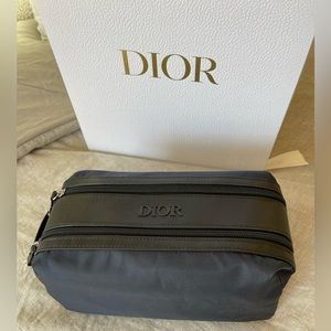 Authentic Christian Dior Toiletry Bag / Travel Bag